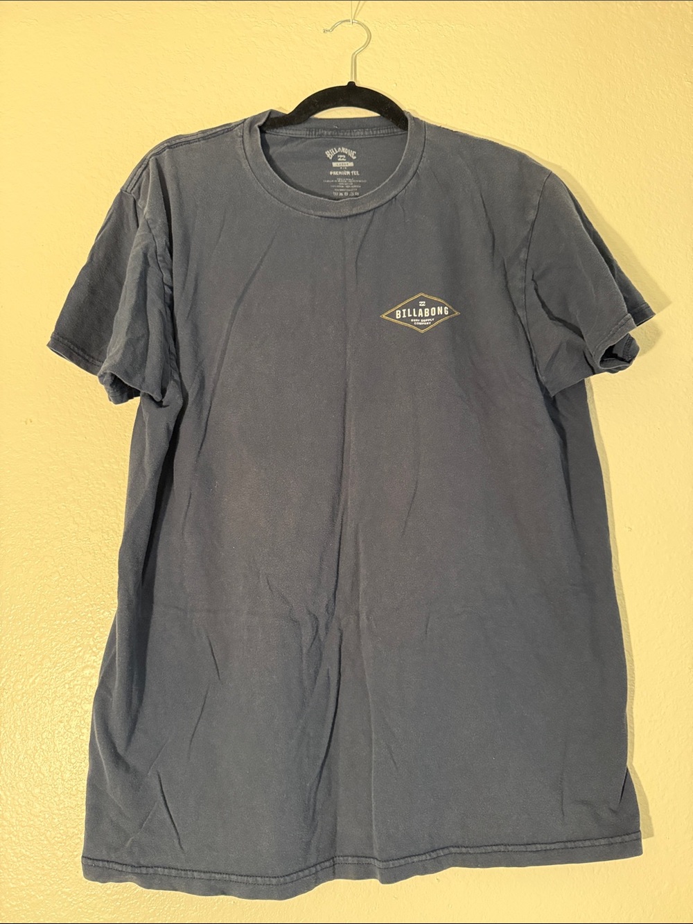 Billabong Navy Short Sleeve Logo Tee